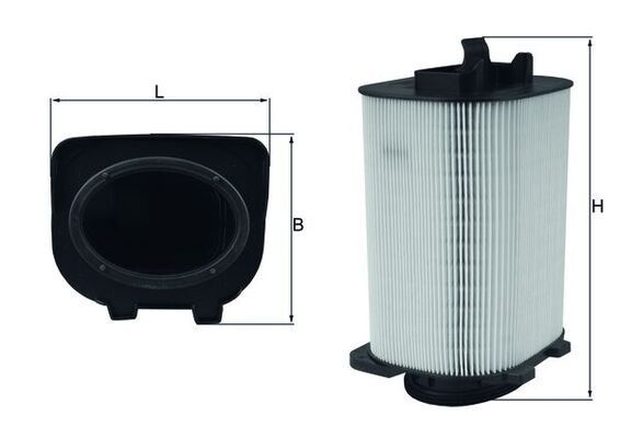 Mahle Knecht Hava Filtresi M274 W212 W205 W204 (A2740940004)