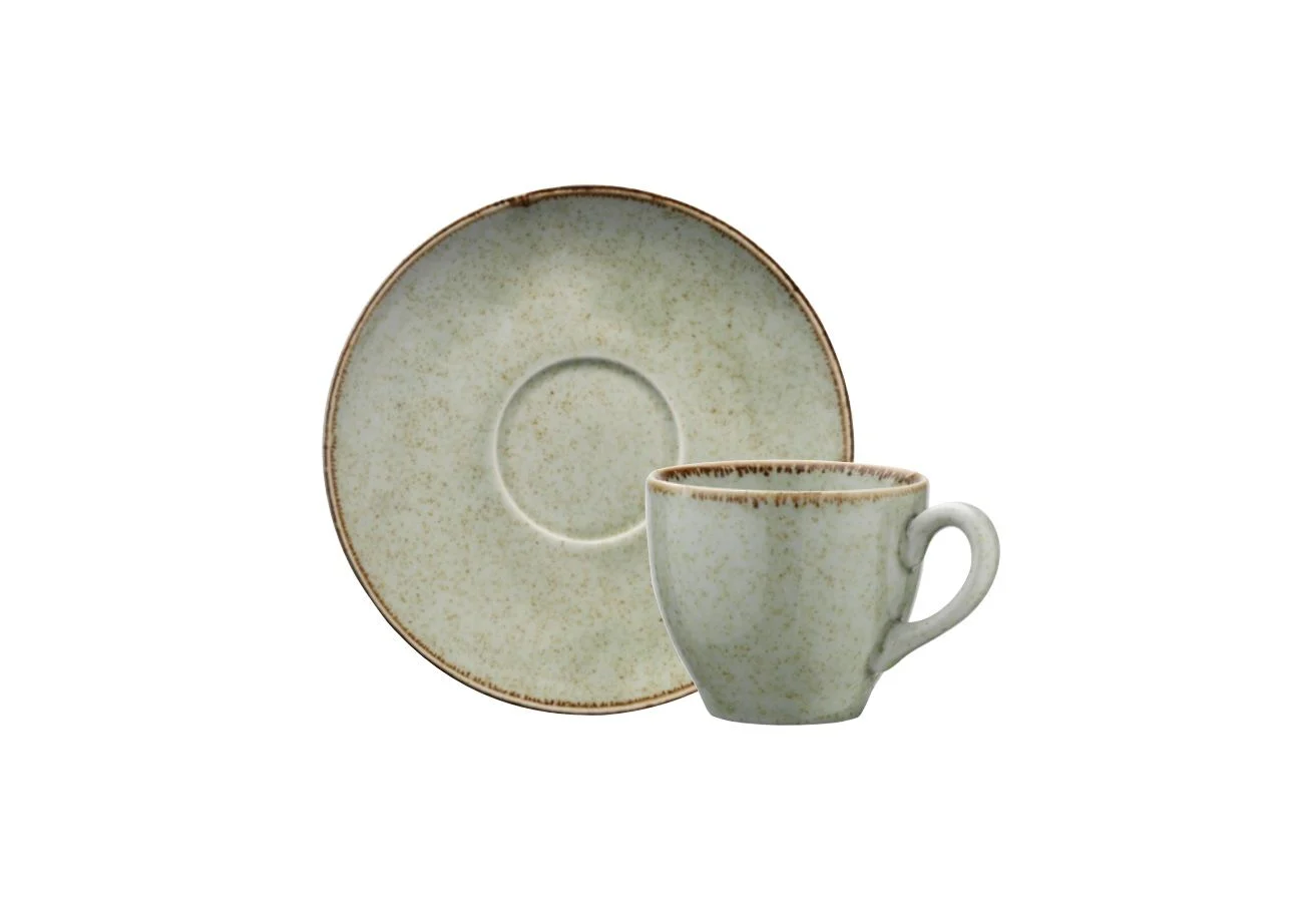 Kütahya Porselen Color X Yeşil Tabak 12 cm
