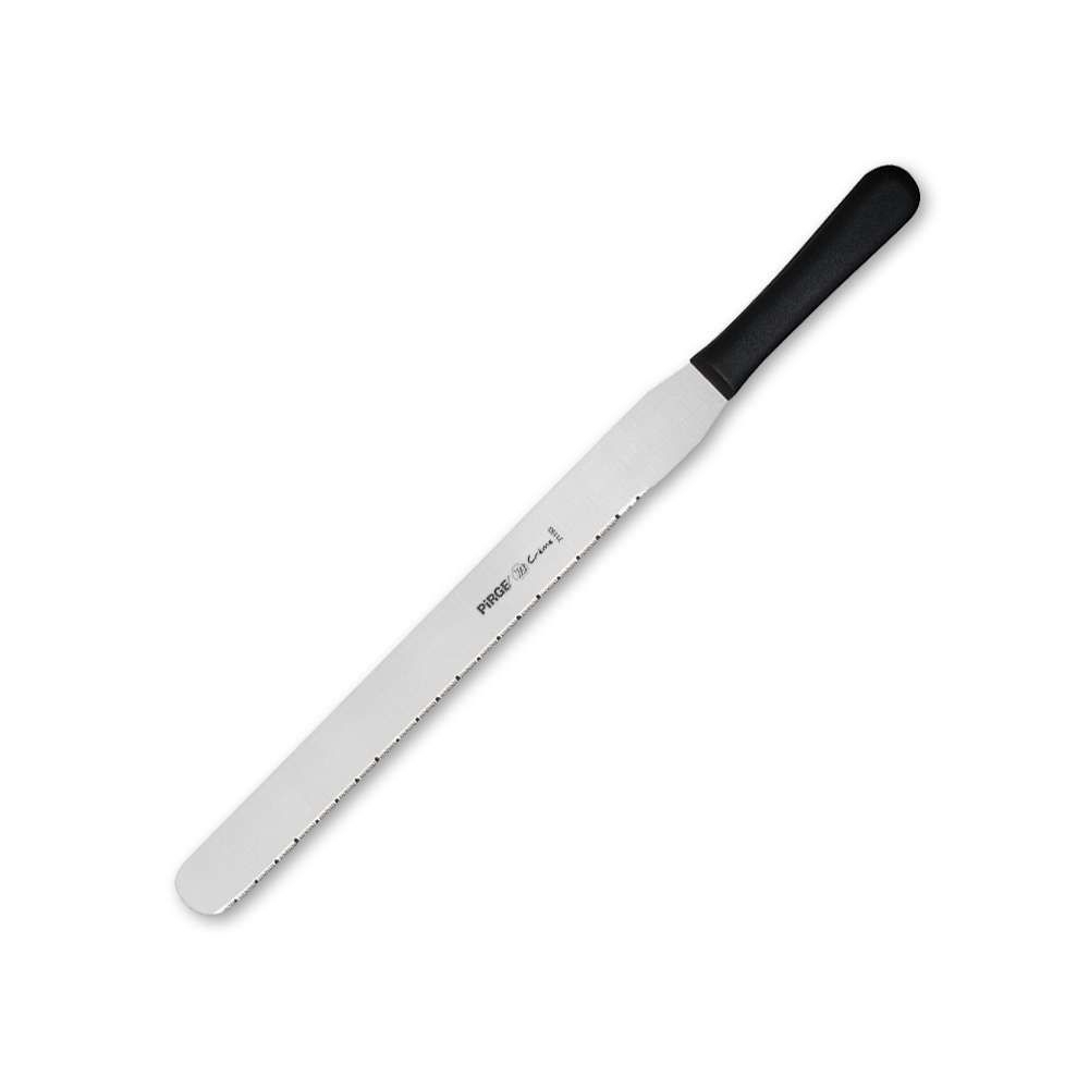 Pirge Creme Pasta Bıçağı Dişli 35 cm SİYAH - 71193