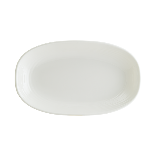 Bonna Loop Gourmet Oval Kayık Tabak 19x11 cm