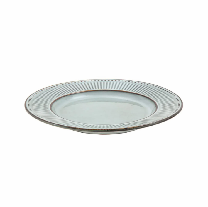 Jumbo Porselen Burjuva Düz Tabak 23 cm