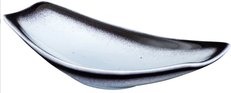 Jumbo Porcelain Joy White Minimal Plate