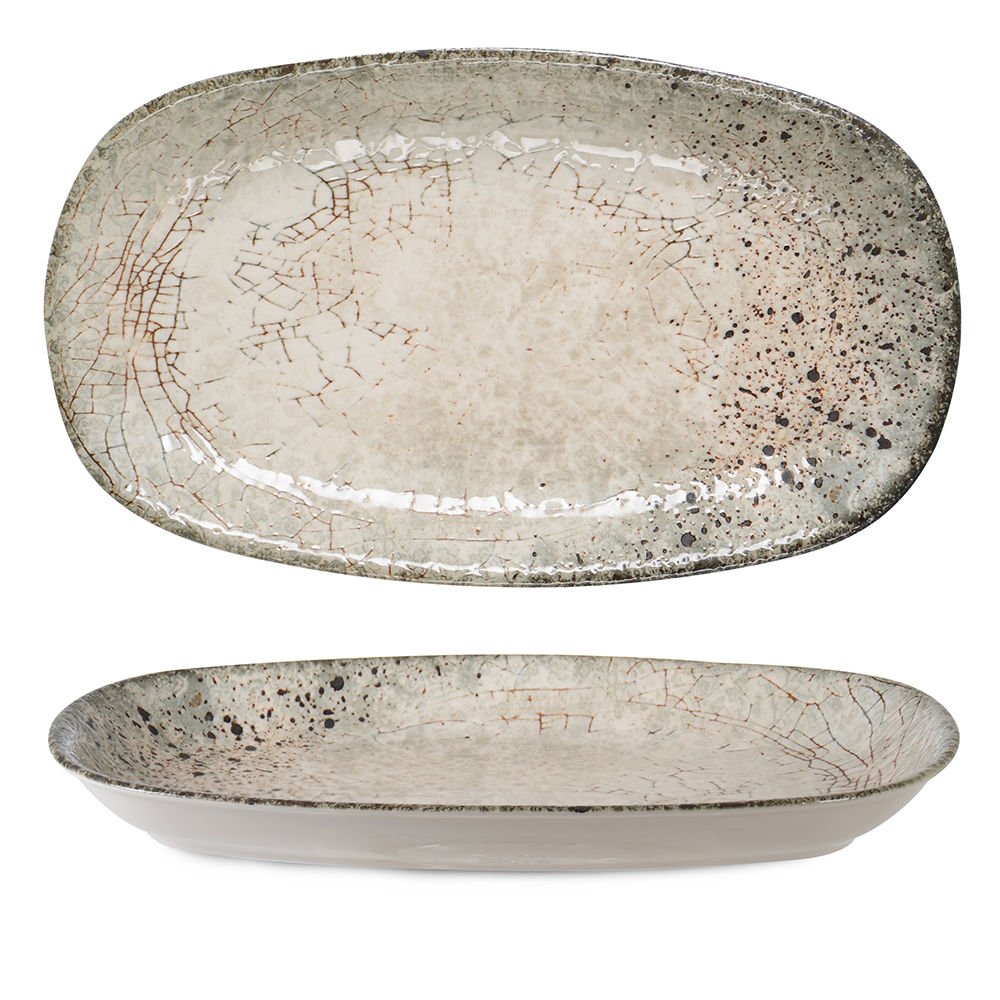 Rinart Porselen Sedir Valencia Oval Tabak 19x11,3 cm