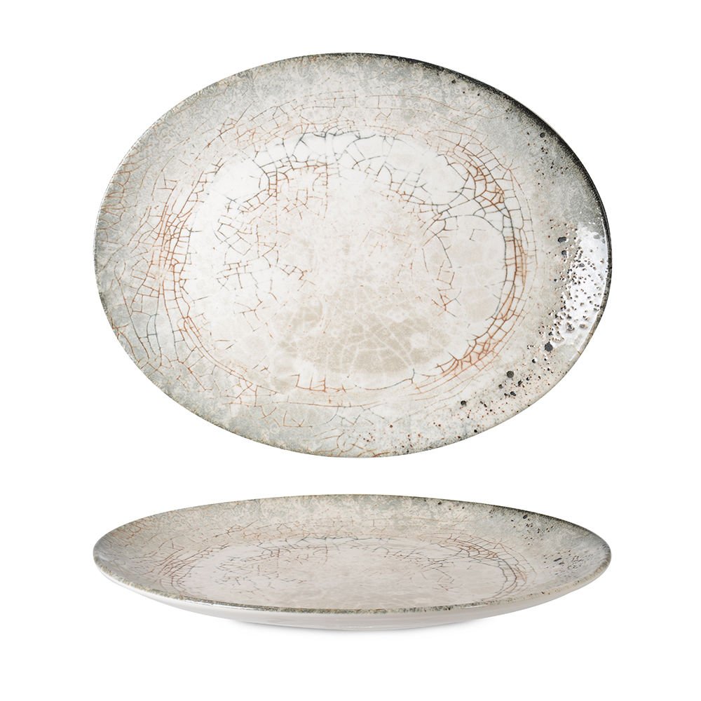 Rinart Porselen Sedir Elips Oval Tabak 25x19,2 cm