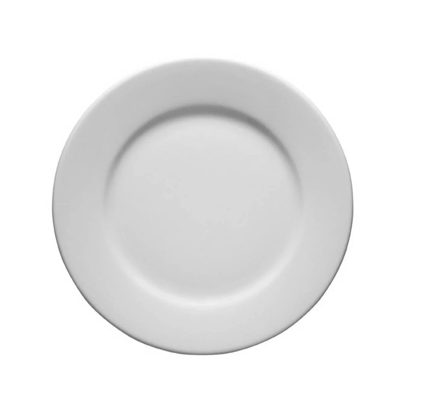 Kütahya Porselen Beyaz Ent Düz Tabak 19 cm