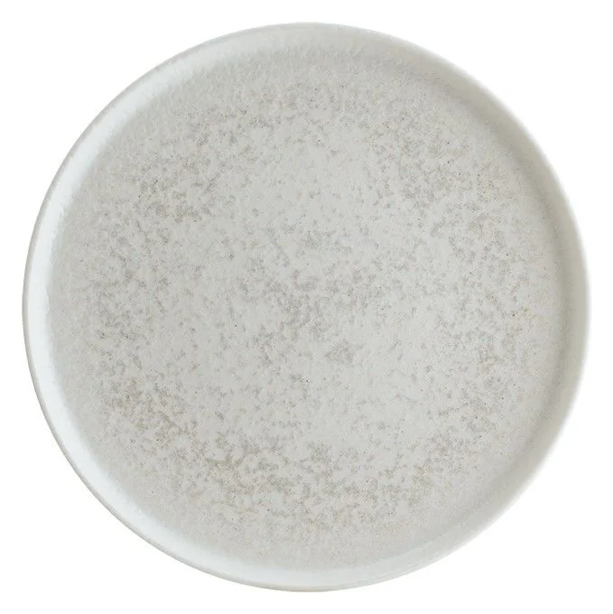Bonna Lunar Beyaz Hygge Düz Tabak 28 cm