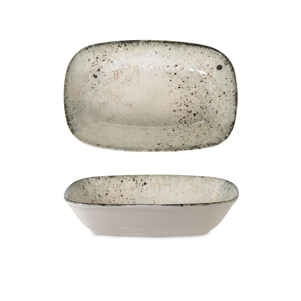 Rinart Porselen Sedir Valencia Kare Tabak 18,7x11,5 cm