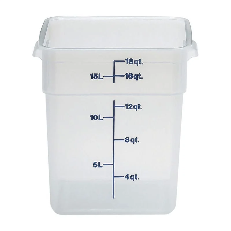 Cambro Camsquares® Yarı Saydam Saklama Kapları 17,2 lt