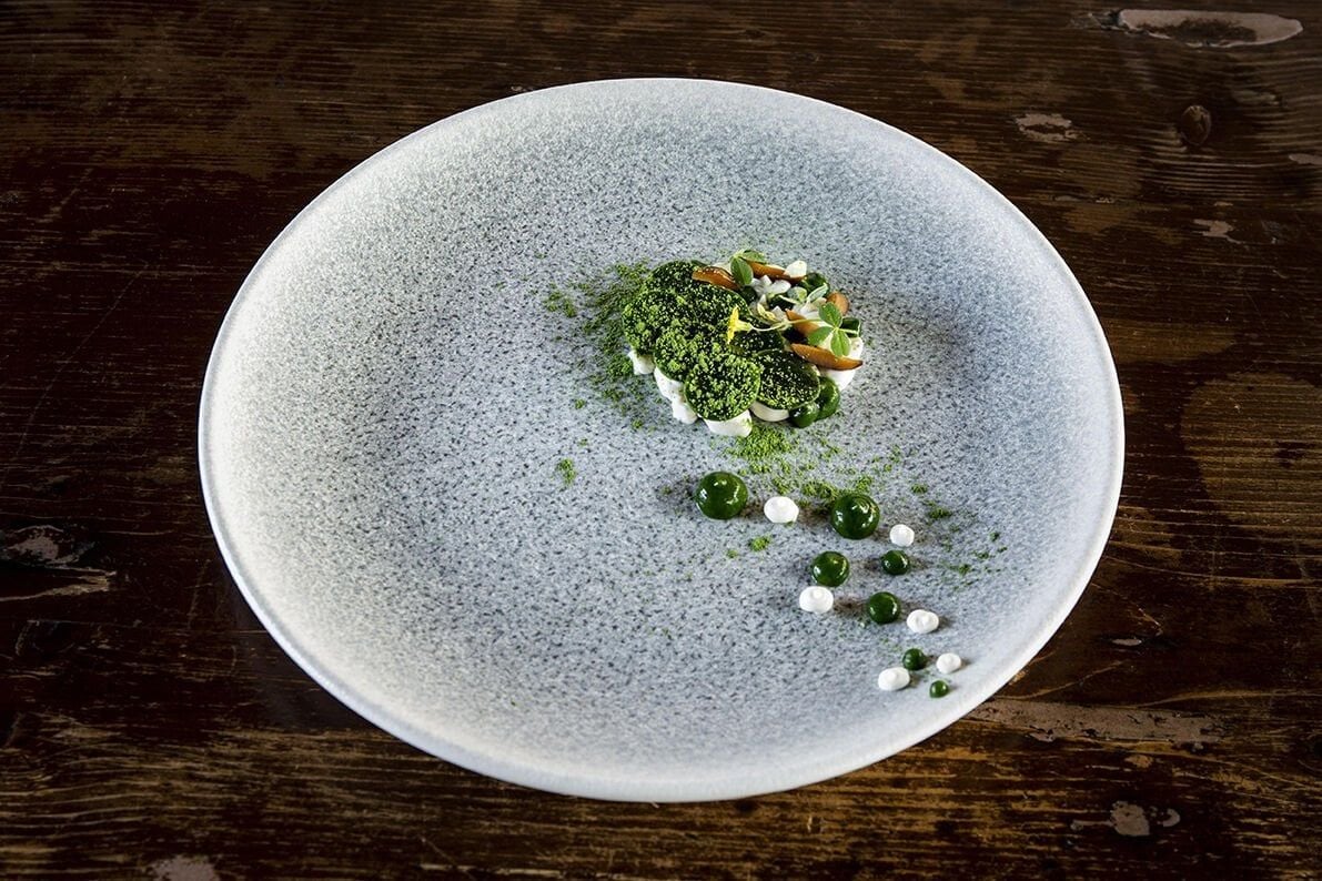 Bonna Luca Mavi Matt Gourmet Düz Tabak 17 cm