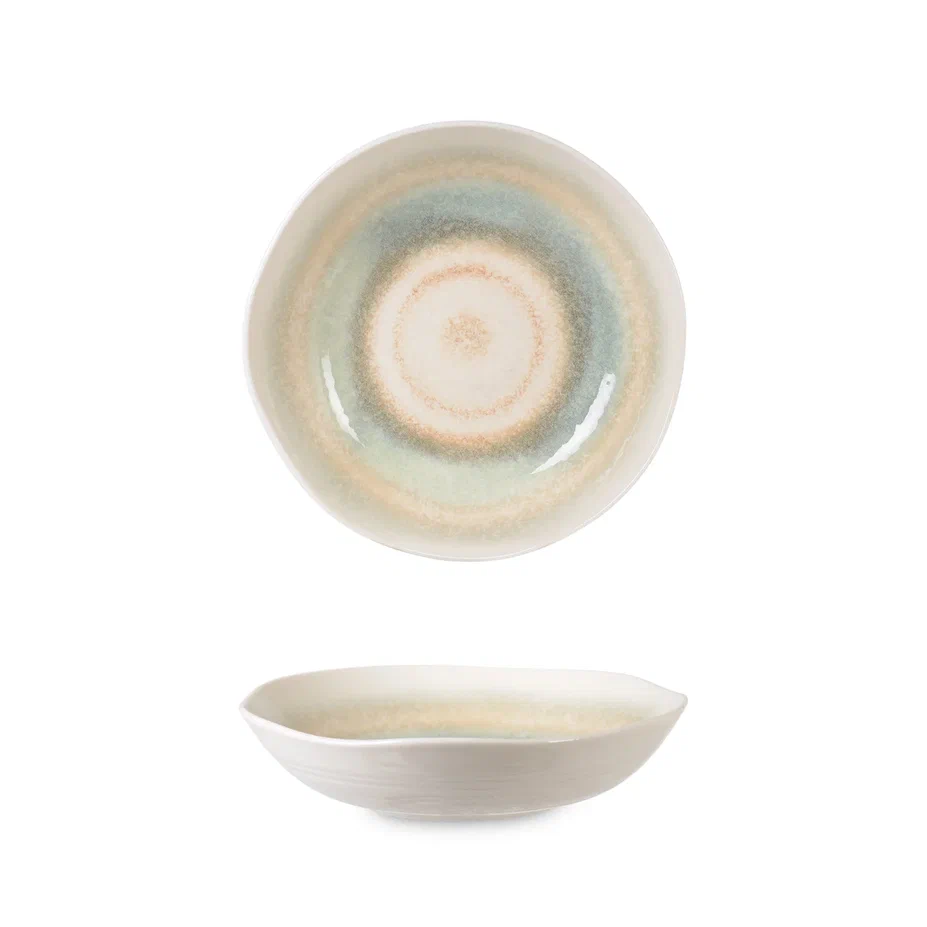 Rinart Porselen Nare Kayla Doğal Çukur Tabak 20 cm