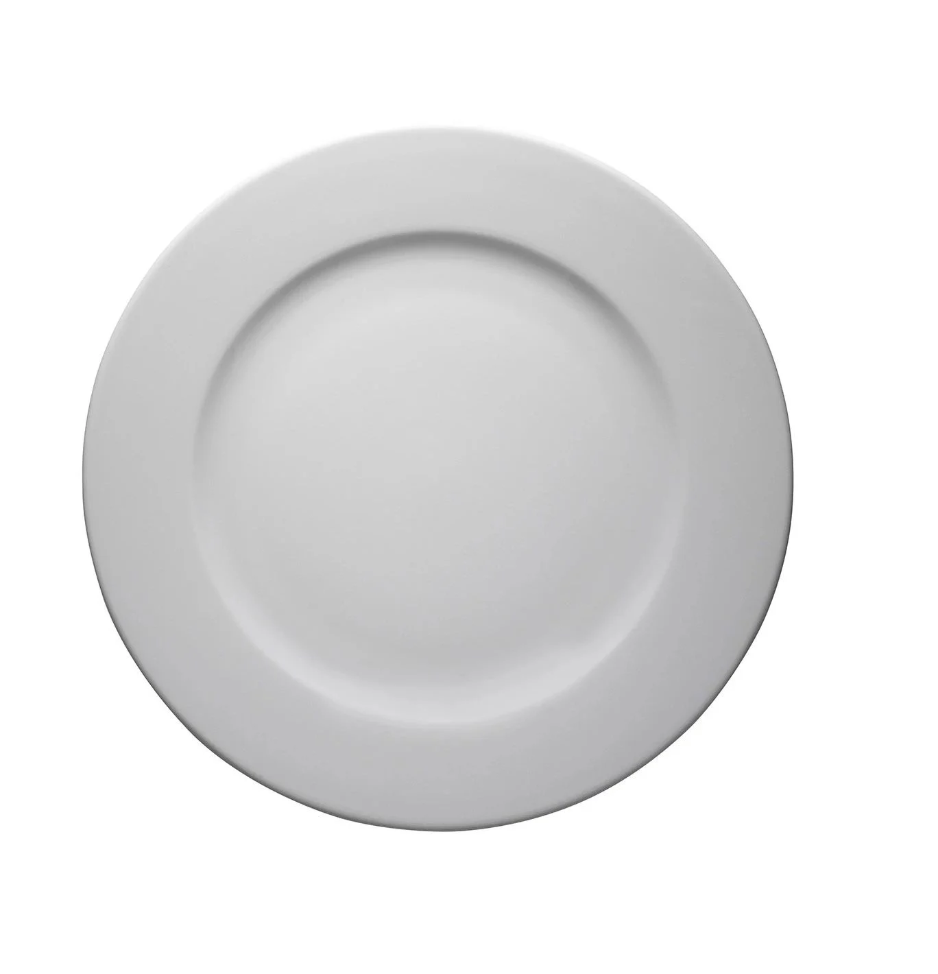 Kütahya Porselen Beyaz Frig Düz Tabak 22 cm