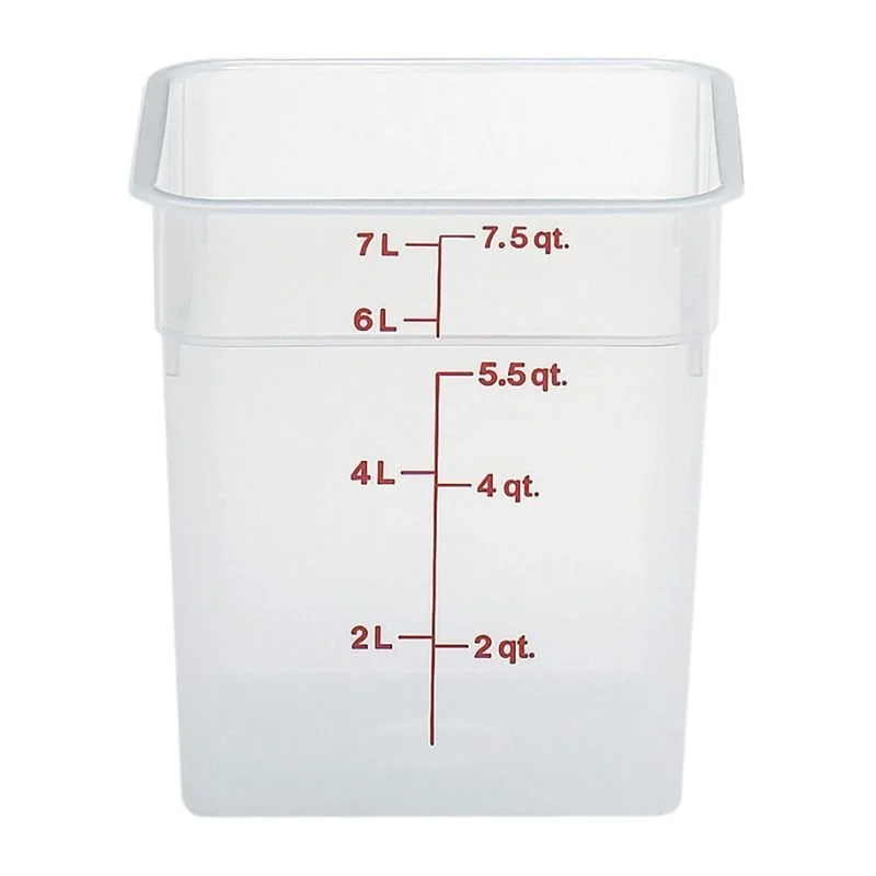 Cambro Camsquares® Yarı Saydam Saklama Kapları 7,6 lt