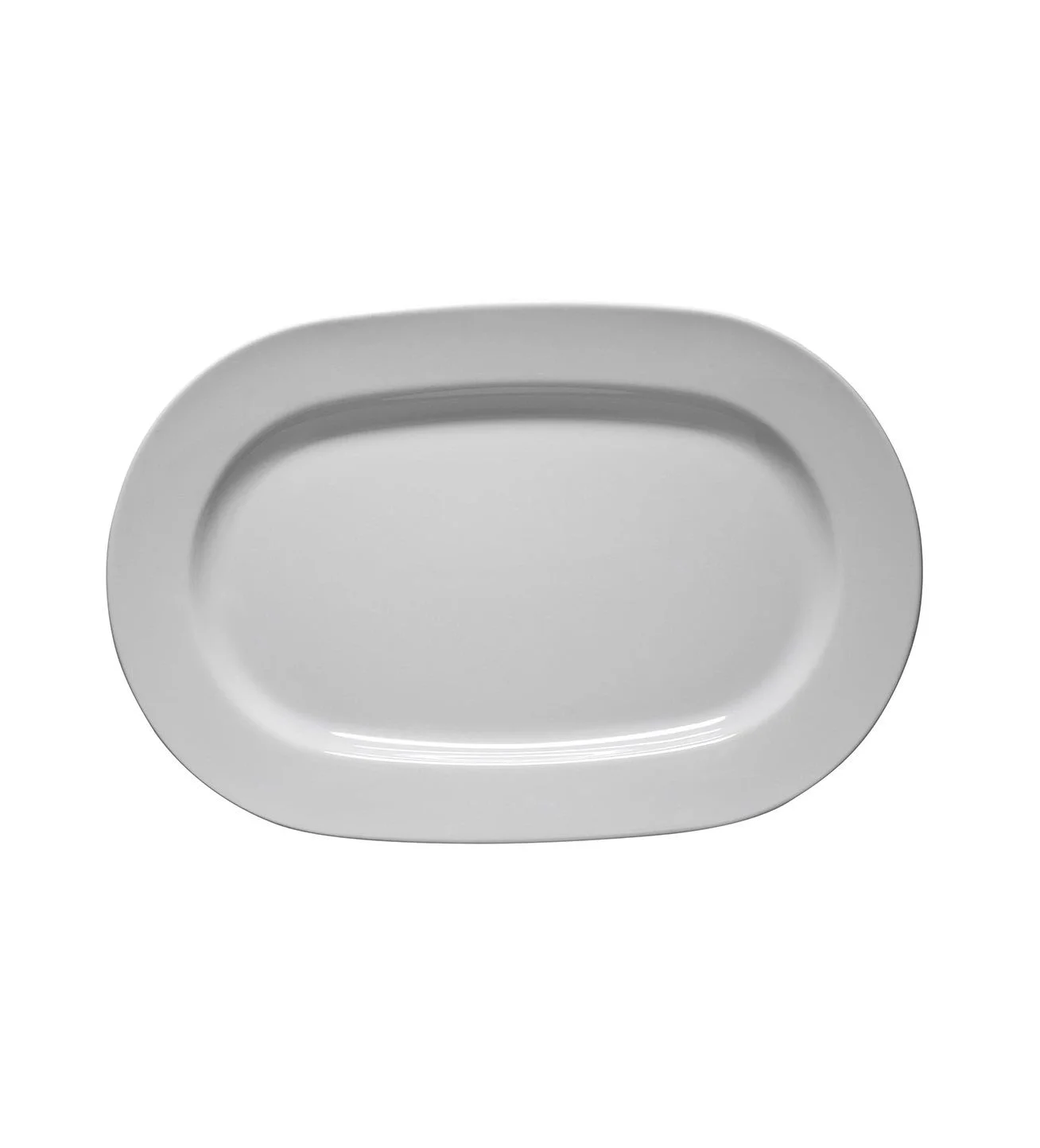 Kütahya Porselen Beyaz Frig Kayık Tabak 28 cm