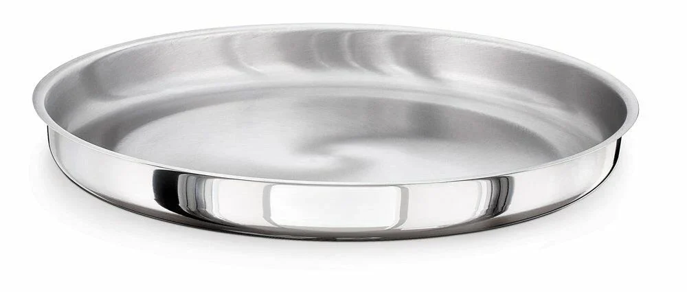 Kapp Yuvarlak Çelik Tepsi ⌀45 cm h:5 cm