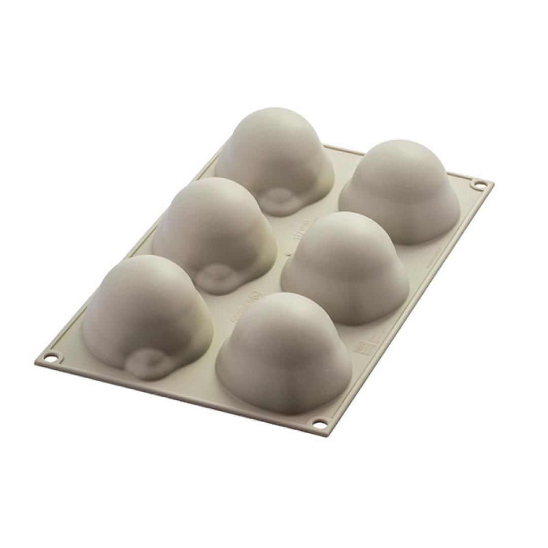 Silikomart 6-Piece Delizia Al Silicone Lemon Cake Mold