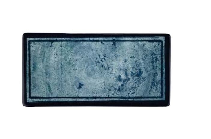 Kütahya Porselen Blue Stone Düz Tabak 35x15 cm