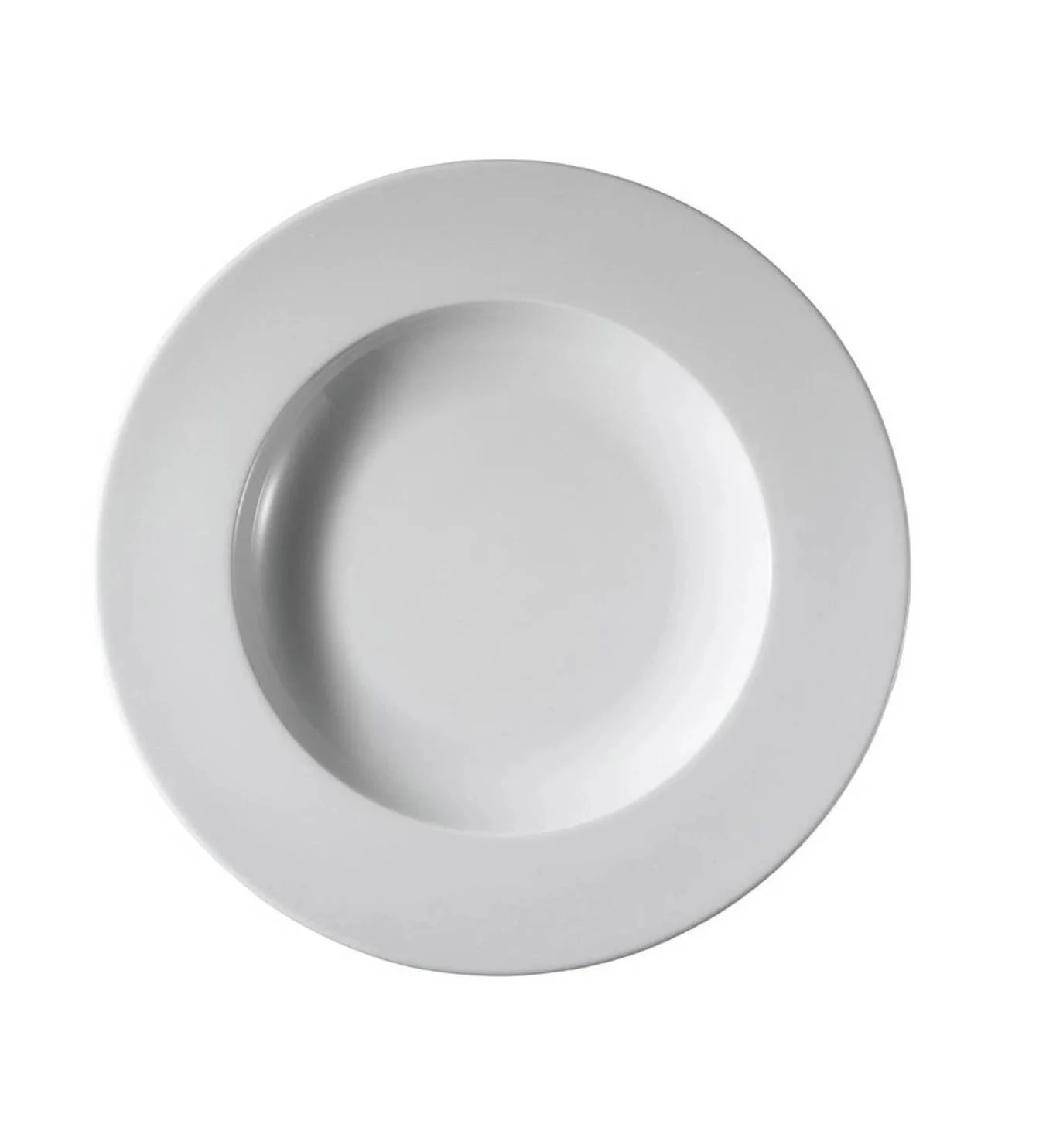 Kütahya Porselen Beyaz Pera Çukur Tabak 30 cm