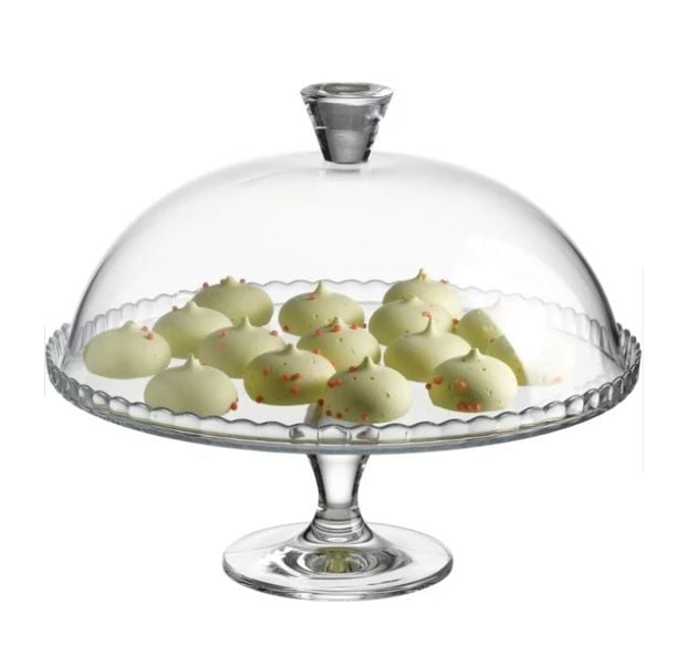 Paşabahçe Patisserie Ayaklı ve Kapaklı Servis Tabak - 95200