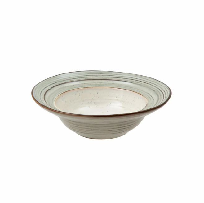 Jumbo Porselen Rustik Çukur Tabak 20 cm