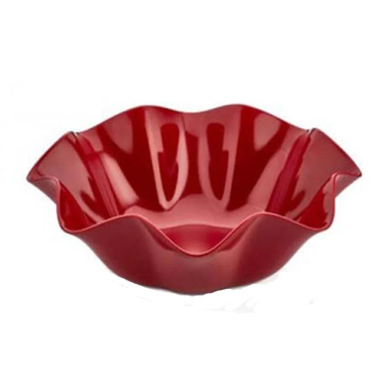 Külsan Roza Sunum Kase 20 cm Kırmızı