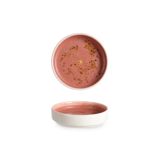 Rinart Porselen Rosa Ellipse Kase 9 cm
