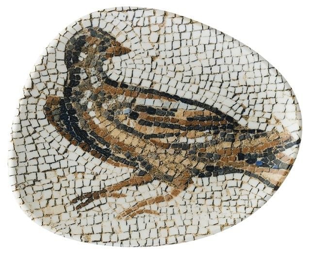 Bonna Mesopotamia Kuş Vago Düz Tabak 19 cm