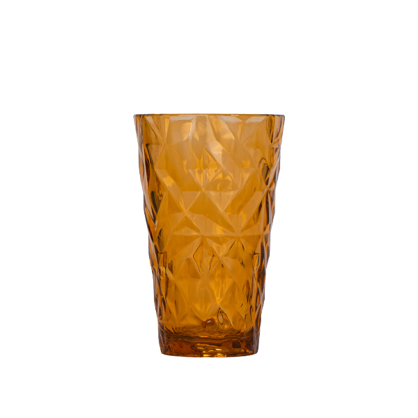 Rubikap Exclusive Prizma Bardak 300 ml Amber