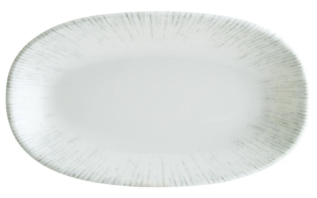 Bonna Iris Gourmet Oval Kayık Tabak 15x8,5 cm