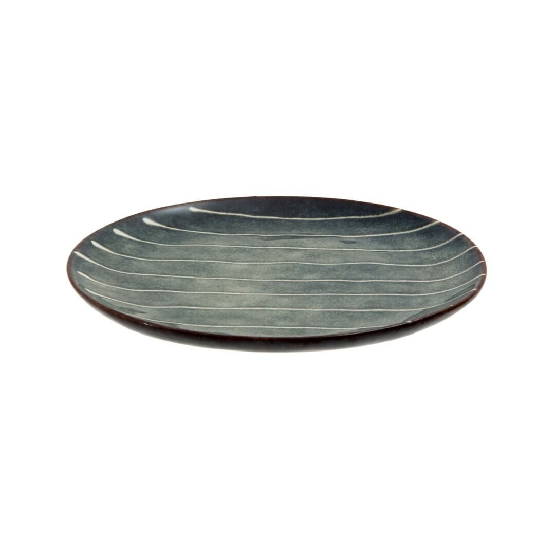 Jumbo Porselen Fiyort Düz Tabak 20 cm