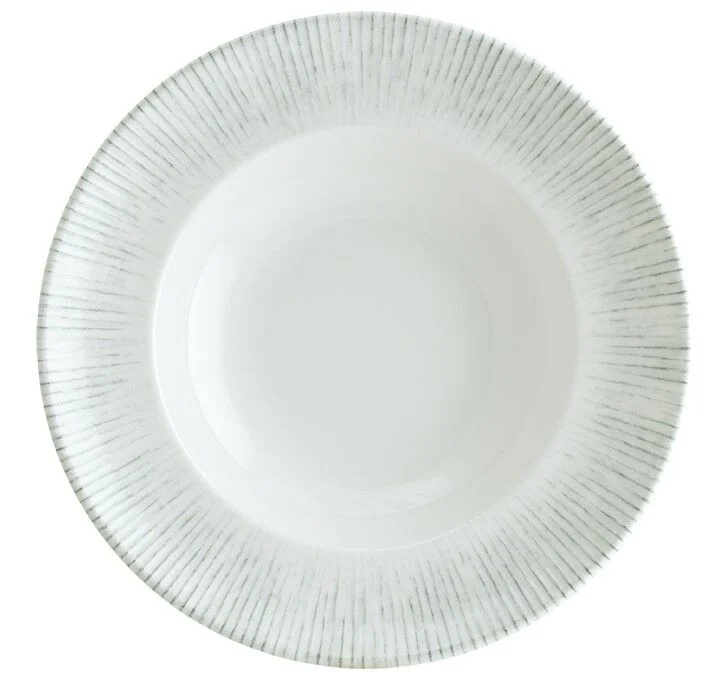 Bonna Iris Gourmet Çukur Makarna Tabağı 24 cm / 400 cc