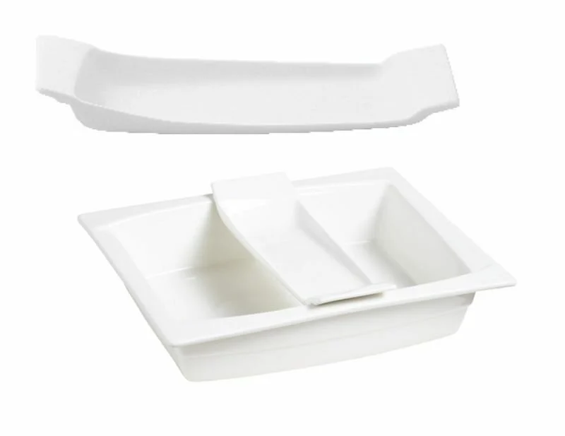 Jumbo Porselen Açık Büfe Gastro Küvet 2/3 - 35x32 cm