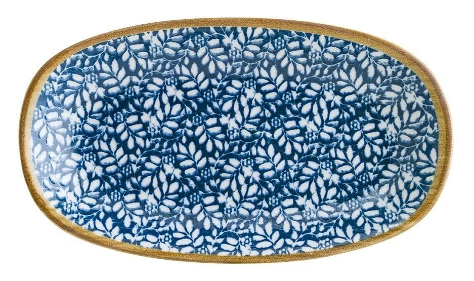 Bonna Calif Lupin Oval Kayık Tabak 24x14 cm