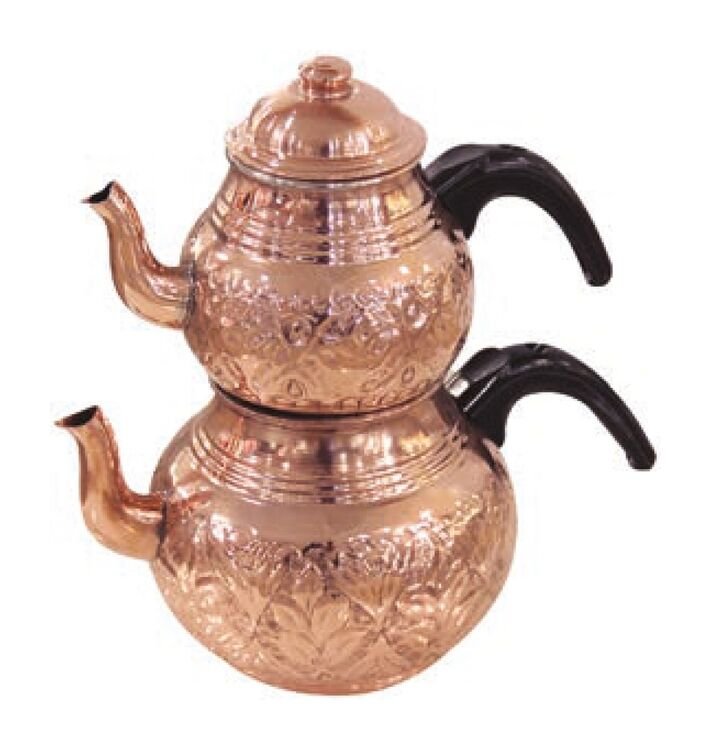Bakır Takım Çaydanlık