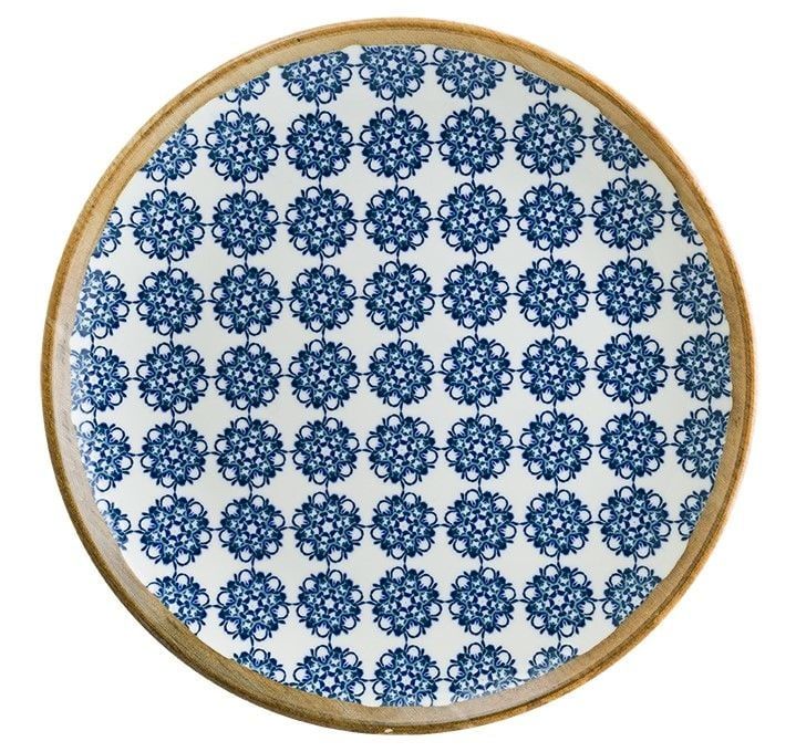 Bonna Calif Lotus Düz Tabak 25 cm
