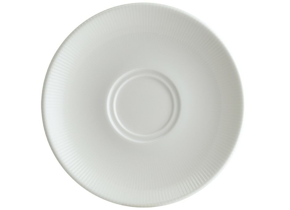 Bonna Iris White Coffee Cup Saucer