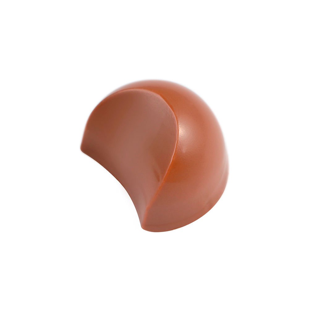 Martellato Round Half Moon Chocolate Mold - 1609