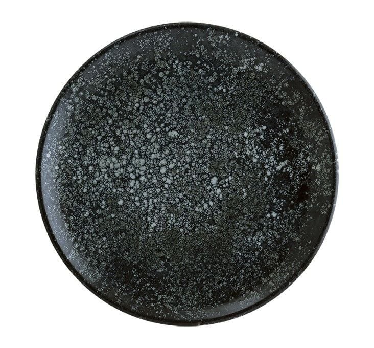 Bonna Cosmos Black Gourmet Düz Tabak 21 cm