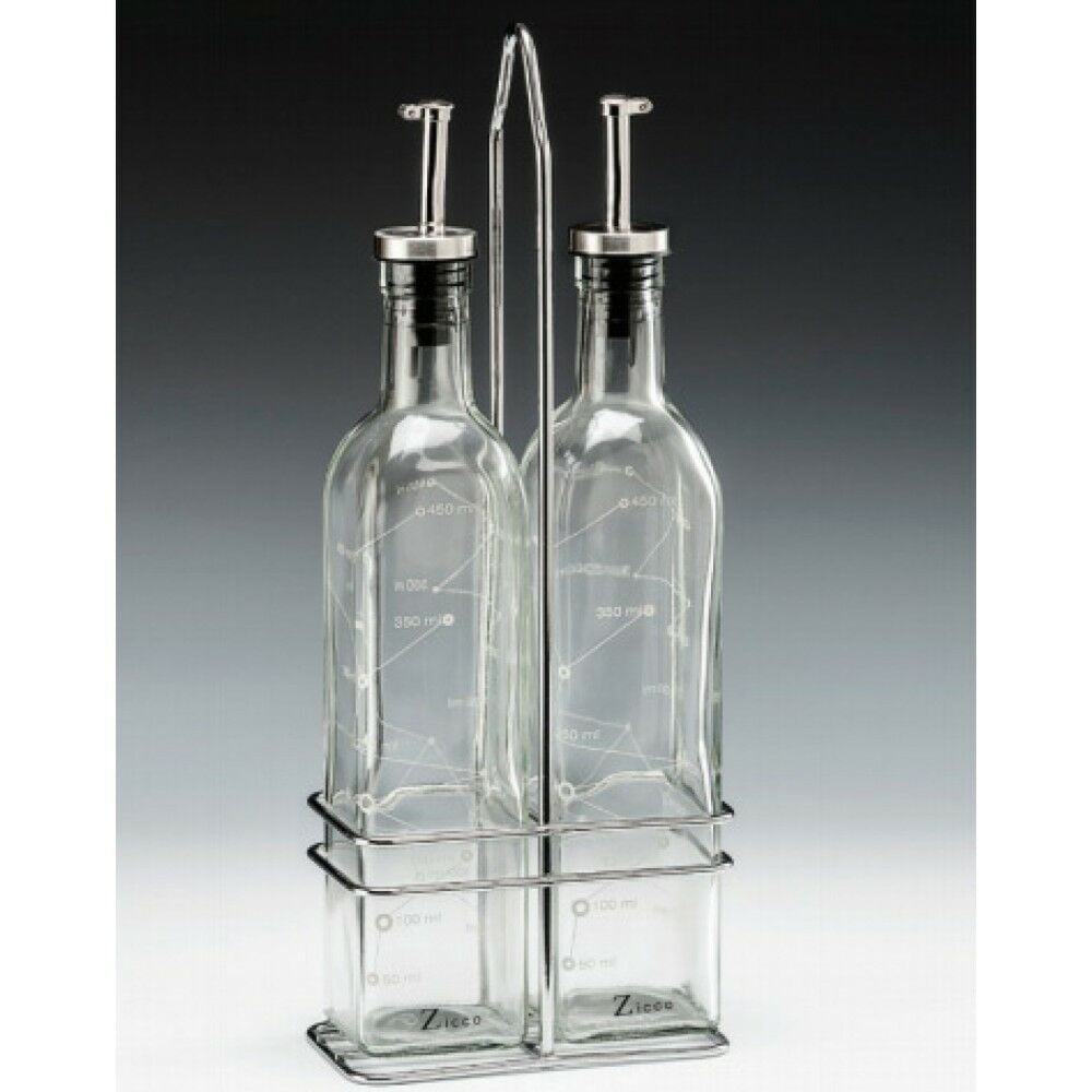 Alkan 2'li Stantlı Yağlık - Sirkelik 500 ml