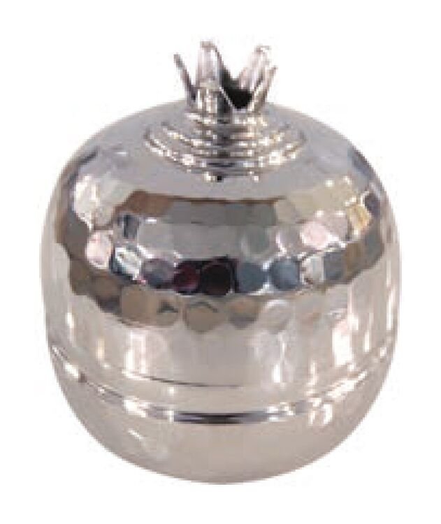 Copper Pomegranate Model Sugar Bowl with Lid
