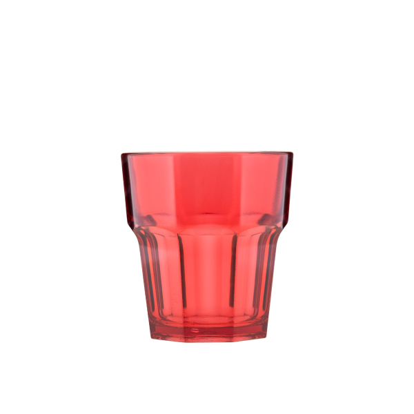 Rubikap Polikarbon Premium Bardak 250 ml Kırmızı