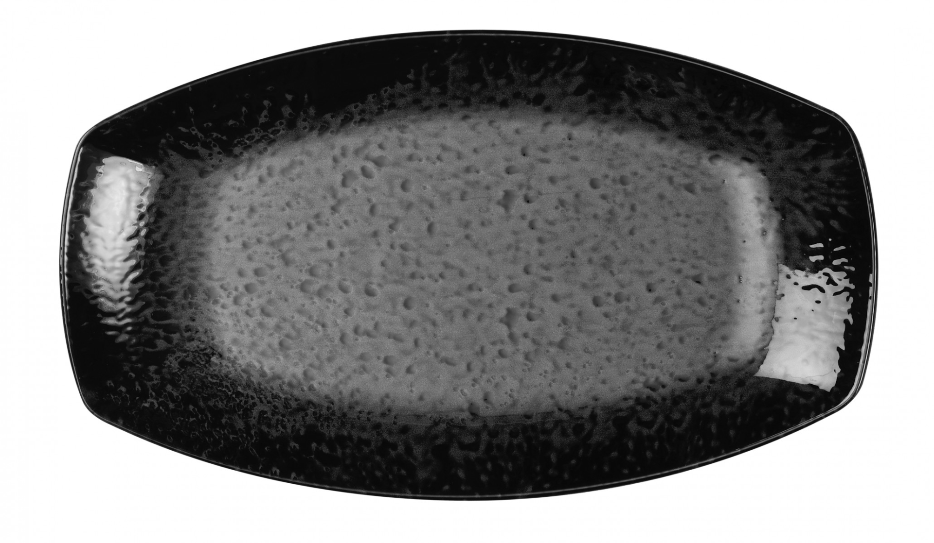 Kütahya Porselen Magnetite Kayık Tabak 36 cm