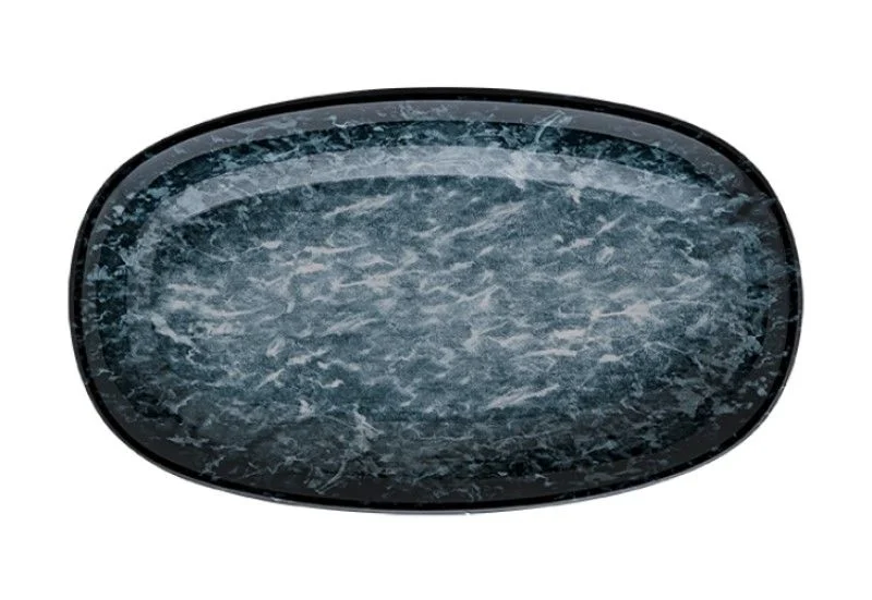 Bonna Sepia Gourmet Oval Kayık Tabak 29x17 cm