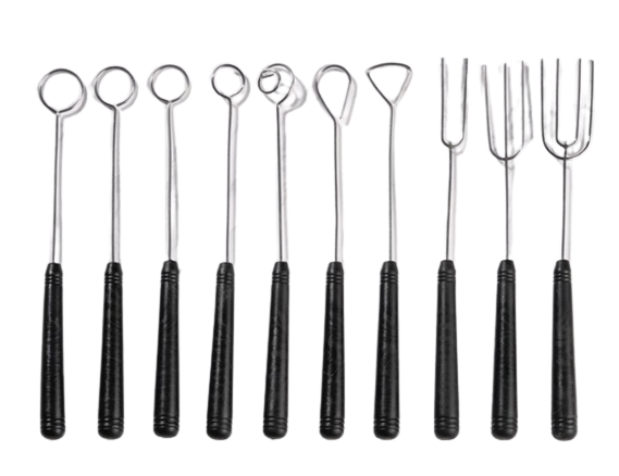 Martellato Chocofork Firkete Takımı 10 Parça