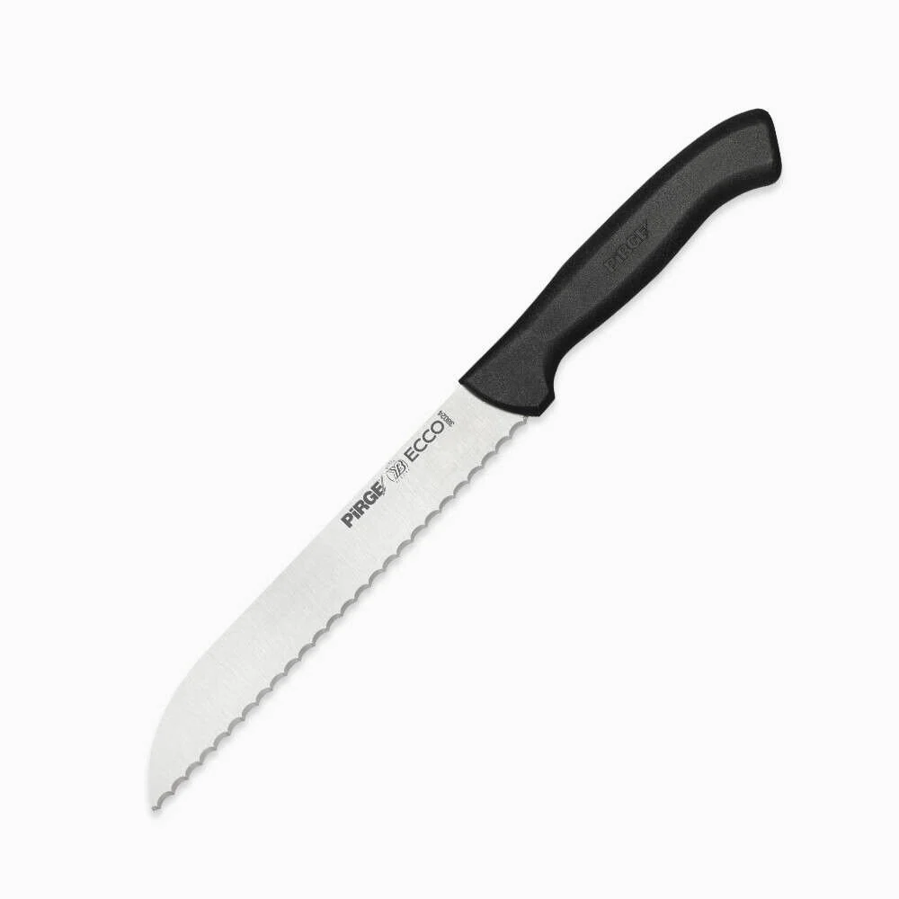 Pirge Ecco Ekmek Bıçağı Pro Siyah 17,5 cm - 38024