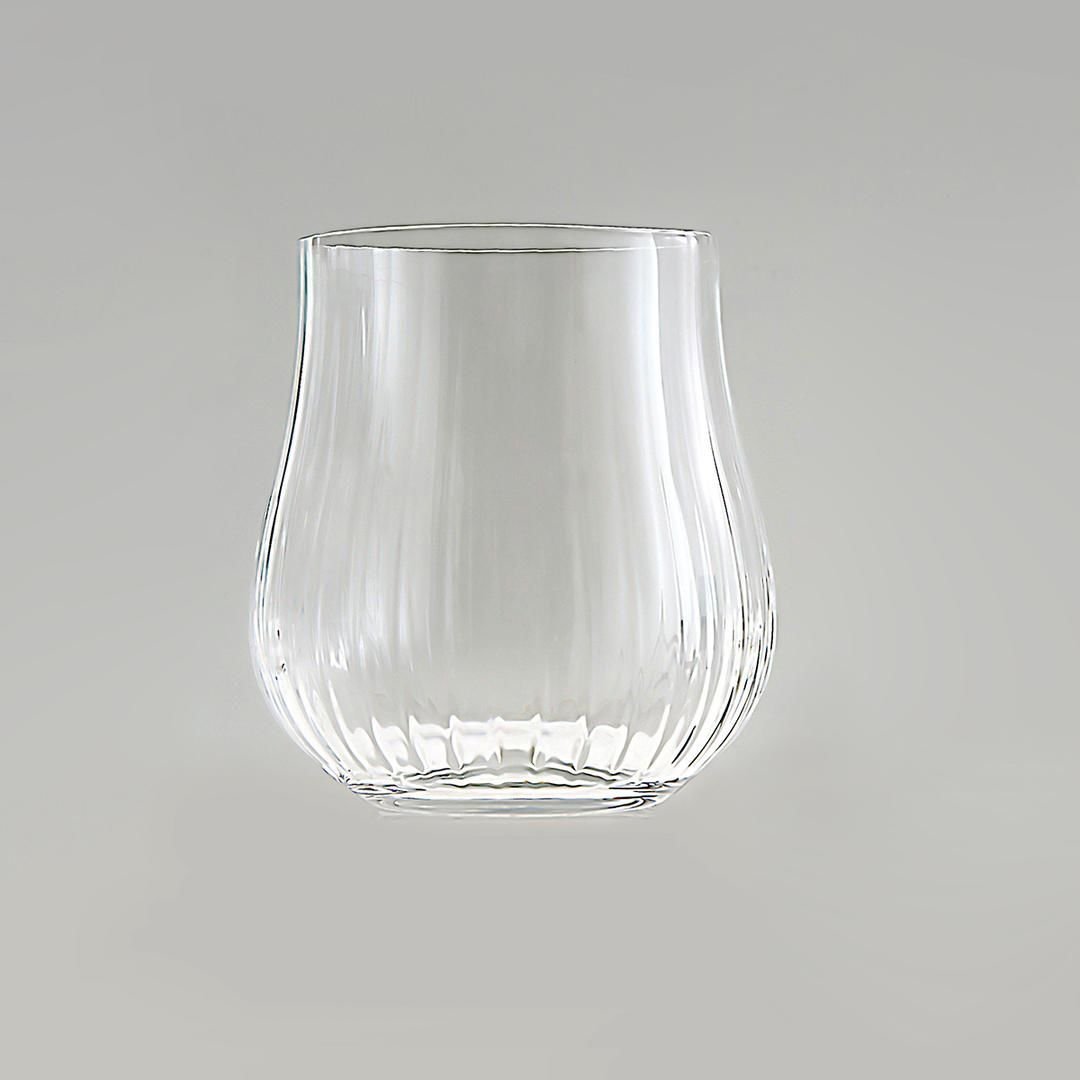 Jumbo Tulipa Tumbler Optikli Bardak Takımı 350 ml