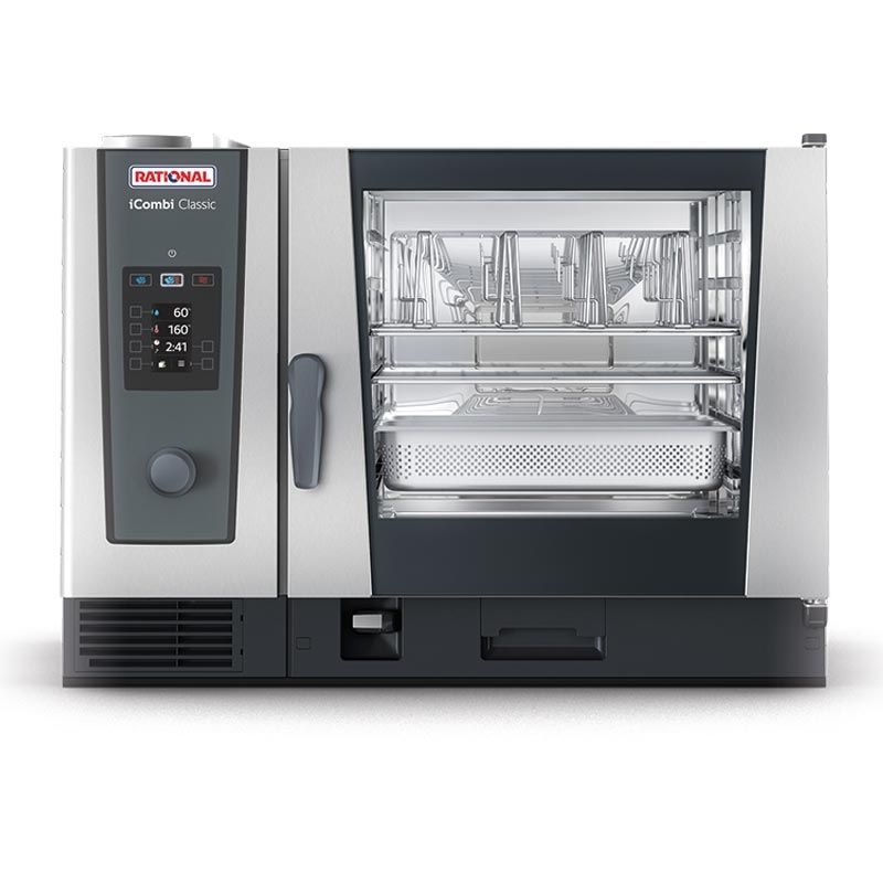 Rational iCombi Classic 6-2/1 GN Buharlı Kombi Fırın