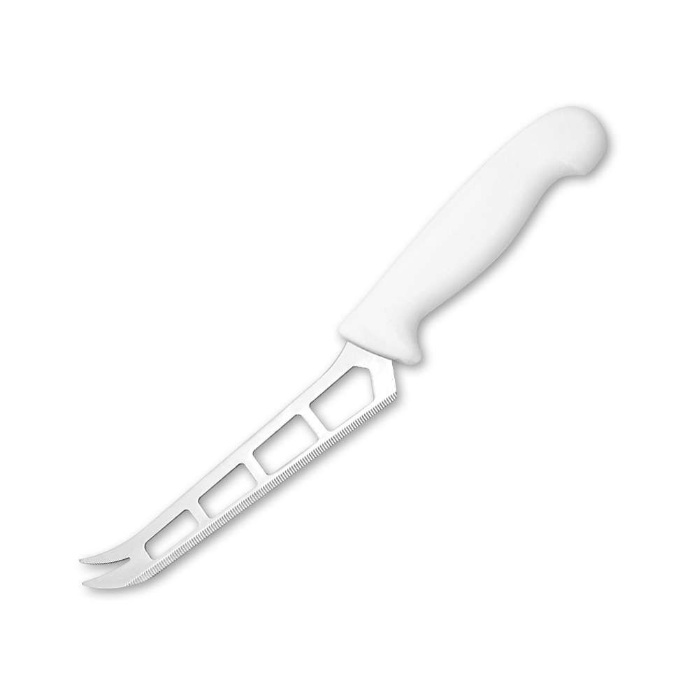 Cheese Knife With Holes 13 cm WHITE - 82010