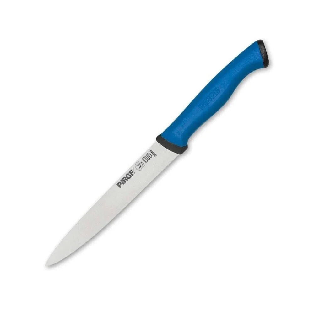 Pirge Duo Sivri Sebze Bıçağı Mavi 9 cm - 34047