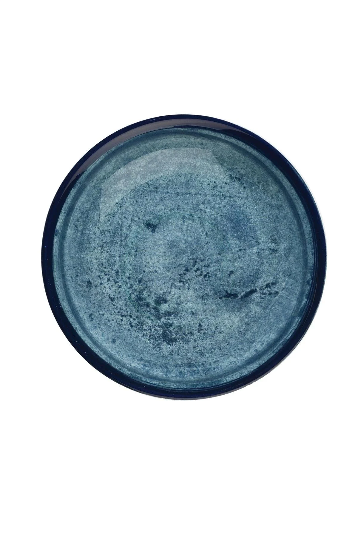 Kütahya Porselen Blue Stone Düz Tabak 21 cm