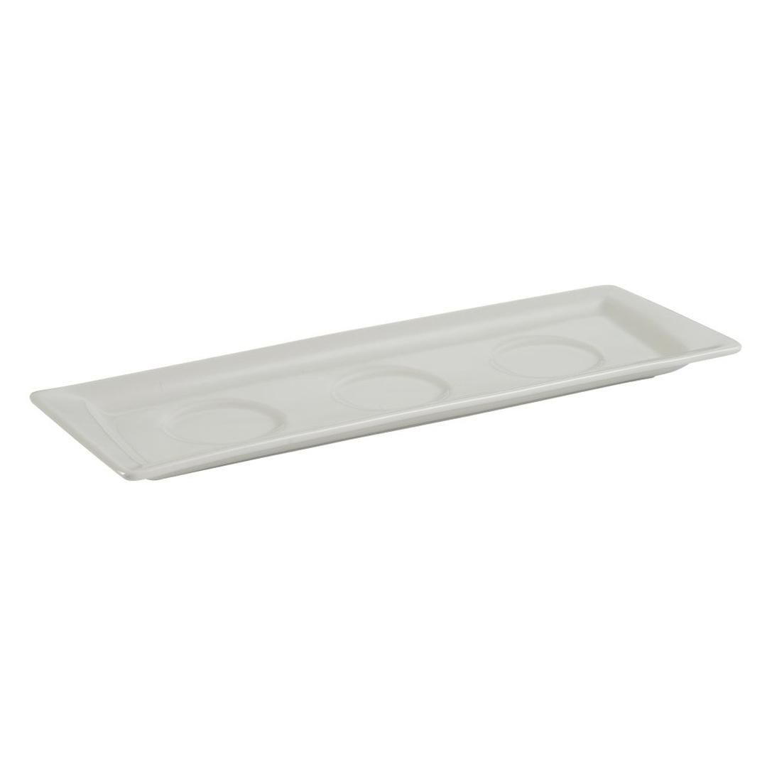 Jumbo Porcelain Open Buffet Prime Menage Plate